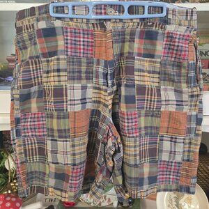 J. Crew Men's Plaid Shorts - Size 38